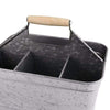 Galvanized Metal Sturdy Carry All Serveware Gray AMC-171102