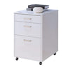 Modish File Cabinet, White-ACME