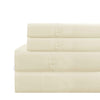 Lanester 4 Piece Full Size Deep Pocket Sheet Set By Casagear Home Cream BM202315