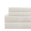 Lanester 4 Piece Deep Pocket Full Size Microfiber Sheet Set By Casagear Home White BM202320