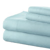 Lanester 4 Piece Deep Pocket Queen Size Sheet Set By Casagear Home Aqua Blue BM202343