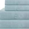 Lanester 4 Piece Deep Pocket Queen Size Sheet Set By Casagear Home Aqua Blue BM202343