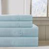 Lanester 4 Piece Deep Pocket Queen Size Sheet Set By Casagear Home, Aqua Blue