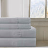 Lanester 4 Piece Queen Size Microfiber Deep Pocket Sheet Set By Casagear Home, Gray