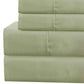 Lanester 4 Piece Queen Size Deep Pocket Sheet Set By Casagear Home Sage Green BM202352