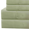 Lanester 4 Piece Queen Size Deep Pocket Sheet Set By Casagear Home Sage Green BM202352