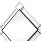 45 Diamond Shaped Accent Wall Mirror Silver By Casagear Home BM209637