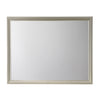 45" X 35" Wood Frame Dresser Top Mirror, Champagne By Casagear Home