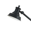 34 7 W LED Desk Lamp with Adjustable Metal Arm Black By Casagear Home BM226321