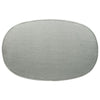 Fabric Upholstered Oversized Ottoman with Metal Legs Gray By Casagear Home BM226436