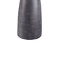 Vase Shape Resin Table Lamp with Fabric Shade Set of 2 Gray and White By Casagear Home BM227554