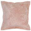 22 X 22" Fabric Throw Pillow with Flanged Edges, Pink By Casagear Home