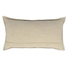 Leatherette Throw Pillow with Stitched Details Brown By Casagear Home BM228844