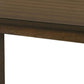 35.5’’ Wooden Counter Height Table with Saber Legs Brown By Casagear Home BM230597