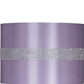 Acrylic & Metal Base Table Lamp with Fabric Shade Purple By Casagear Home BM230989