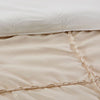 Corfu Ruffle Design 8 Piece Queen Comforter Set The Urban Port Beige By Casagear Home BM231782