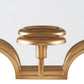 Metal Frame Wall Sconce with Cut Corner Design Gold By Casagear Home BM232922