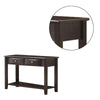 Wooden Console Table with 2 Spacious Drawers Brown By Casagear Home BM233172