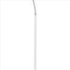 Floor Lamp with Adjustable and Bendable Gooseneck White By Casagear Home BM240393