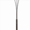 Floor Lamp with 3 Arched Arms and Fabric Shades Bronze By Casagear Home BM240429