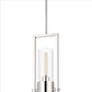 Pendant with Cylindrical Rotatable Glass Shade Chrome BM241872