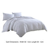 3 Piece Queen Comforter Set with Pinstripe Pattern White and Black By Casagear Home BM246985