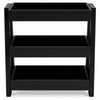 Accent Table with 3 Tier Tray Design Shelves Black By Casagear Home BM248106