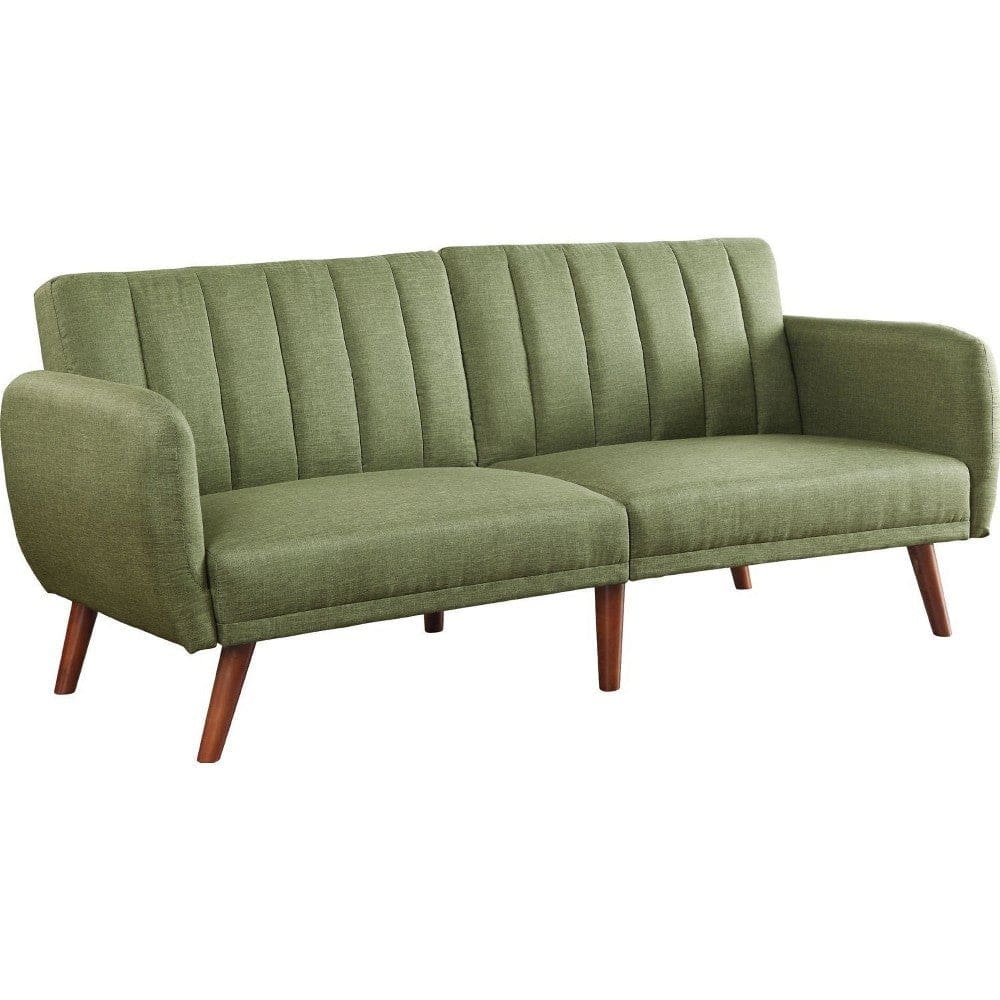 Fabric Upholstered Adjustable Sofa By Casagear Home