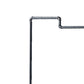 Hanger Rack with Pipe Design Tubular Frame and Casters Brown By Casagear Home BM262143