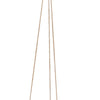 Hanging Planter with Ceramic Body and Abstract Details Beige By Casagear Home BM263811