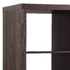 Side Pier with Wooden Frame and 2 Drawers Walnut Brown By Casagear Home BM268993