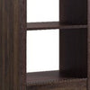 Side Pier with Wooden Frame and 2 Drawers Walnut Brown By Casagear Home BM268993