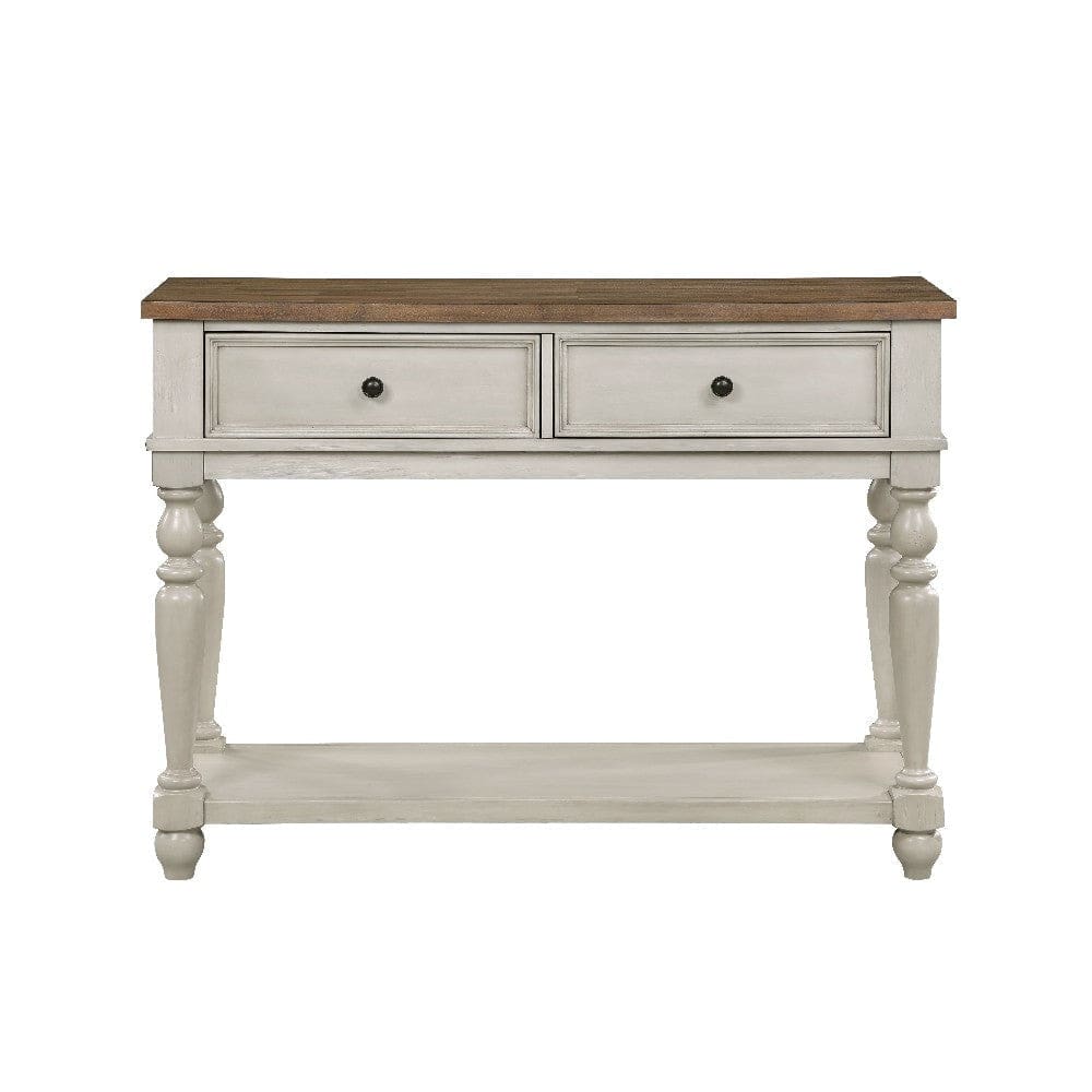 Katherine 52 Inch Console Sideboard Buffet White By Casagear Home BM272125