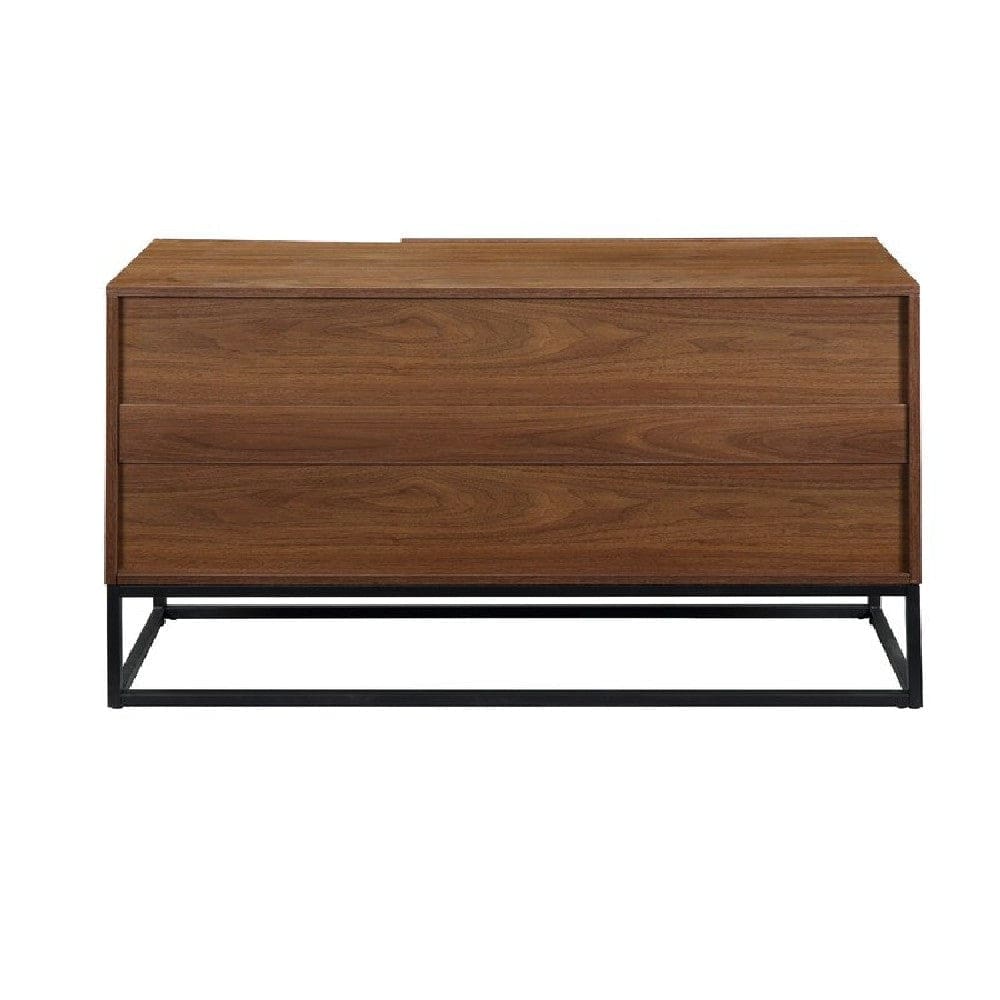 Lyla 47 Inch Wood Console Sideboard Table 3 Drawer Cabinet Brown By Casagear Home BM274657