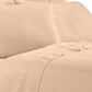 Minka 6 Piece California King Bed Sheet Set Soft Microfiber Sand Pink By Casagear Home BM276864