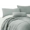 Alice 8 Piece King Comforter Set Reversible Soft Sage By The Urban Port By Casagear Home BM276989