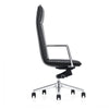 Cid 27 Inch Modern Swivel Office Chair Tall Back Reclining Dark Gray By Casagear Home BM279506