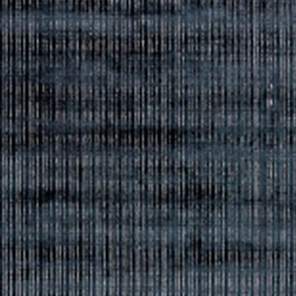 7 x 5 Modern Area Rug Dark Textured Pattern Soft Fabric Navy Blue By Casagear Home BM280126