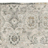 Aza 5 x 7 Floor Area Rug Damask Floral 9mm Medium Sage Green Cream By Casagear Home BM280205