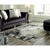 Jude 5 X 7 Modern Area Rug Abstract Art Design Fabric Medium Black Gray By Casagear Home BM280235