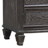 Eli 52 Inch Tall Dresser Chest 5 Drawers Bar Handles Weathered Brown By Casagear Home BM280376