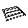 Adel Full Size Low Profile Bed Foldable Metal Frame Black By Casagear Home BM280380