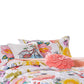 Mavi 5 Piece Reversible King Quilt Set Spring Floral Print Multicolor By Casagear Home BM280419