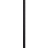 61 Inch Modern Floor Lamp Hanging Mesh Shade Metal Base Black By Casagear Home BM282165