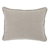 12 x 16 Square Linen Accent Throw Pillow Tribal Accent Piped Edges Ivory By Casagear Home BM283664