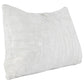 14 x 26 Lumbar Accent Throw Pillow Hand Pleated Vintage Ivory White By Casagear Home BM283679