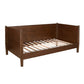 Ian Midcentury Modern Twin Size Daybed Mahogany Wood Warm Walnut Brown By Casagear Home BM283853