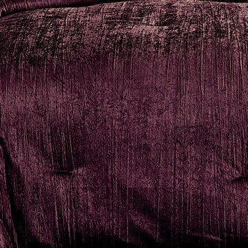 Jay 2 Piece Twin Comforter Set Purple Polyester Velvet Deluxe Texture By Casagear Home BM283901