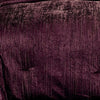 Jay 7 Piece Queen Comforter Set Purple Polyester Velvet Deluxe Texture By Casagear Home BM283902