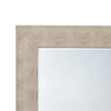 Structure 26 x 38 Modern Rectangular Mirror Shargeen Texture Bevel Ivory By Casagear Home BM284427